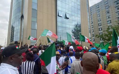Labour Unions Protest Electricity Tariff Hike, Seal BEDC and NERC Offices in Benin